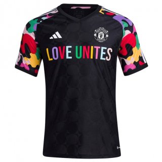 Thailandia Maglia Manchester United Love Unites 2023/24 Thailandia Maglia Manchester United Love Unites 2023/24