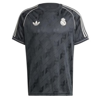 Thailandia Maglia Real Madrid Cotton 2025/26 Gris Thailandia Maglia Real Madrid Cotton 2025/26 Gris