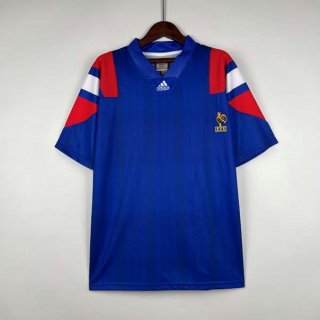 Thailandia Maglia Francia Home Retro 1992-1994 Thailandia Maglia Francia Home Retro 1992-1994