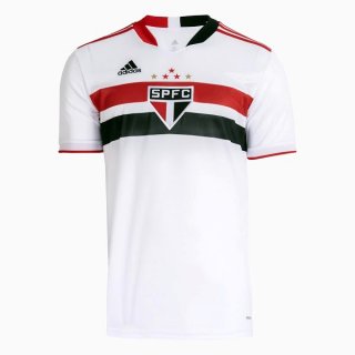Thailandia Maglia São Paulo Home 2021/22 Bianco Thailandia Maglia São Paulo Home 2021/22 Bianco