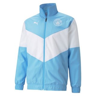 Felpa Manchester City 2021/22 Blu Bianco Felpa Manchester City 2021/22 Blu Bianco