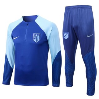 Felpa Allenamento Atletico Madrid 2023 Blu Felpa Allenamento Atletico Madrid 2023 Blu