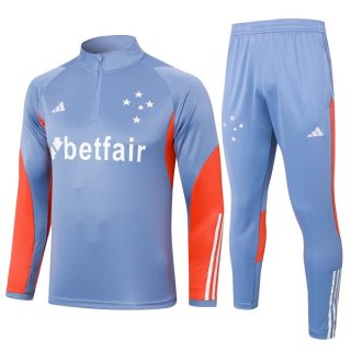 Felpa Allenamento Cruzeiro EC 24/25 Grigio 3 Felpa Allenamento Cruzeiro EC 24/25 Grigio 3