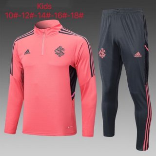 Bambino Felpa Internazionale 2022/23 Rosa Grigio