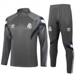 Felpa Allenamento Real Madrid 2024/25 Grigio 2