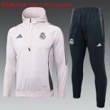 Bambino Felpa Cappuccio Real Madrid 2025/26 Rosa