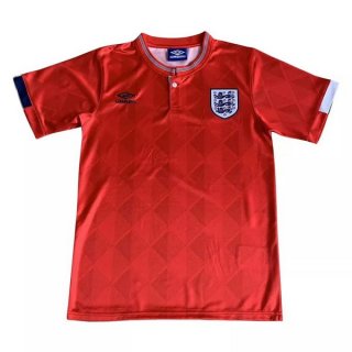 Thailandia Maglia Inghilterra Away Retro 1989 Rosso Thailandia Maglia Inghilterra Away Retro 1989 Rosso