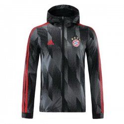 Giacca a vento Bayern 2021/22 Nero Rosso
