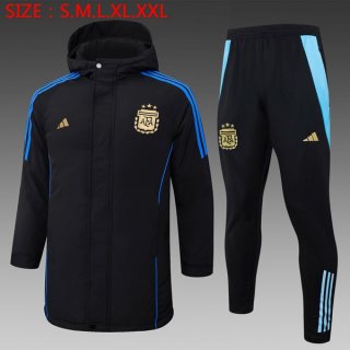 Piumino Argentina Set Completo 2024/25 Nero 3