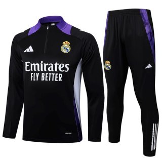 Felpa Allenamento Real Madrid 2025/26 Nero