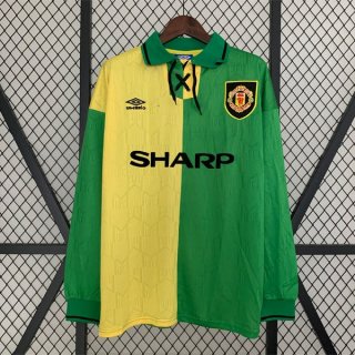 Thailandia Maglia Manchester United Terza ML Retro 1992 1994 Thailandia Maglia Manchester United Terza ML Retro 1992 1994