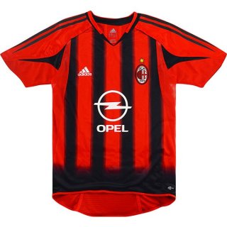 Thailandia Maglia AC Milan Home Retro 2004 2005 Rosso Thailandia Maglia AC Milan Home Retro 2004 2005 Rosso
