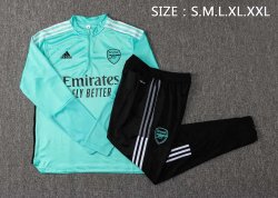 Felpa Allenamento Arsenal 2022 Verde Nero