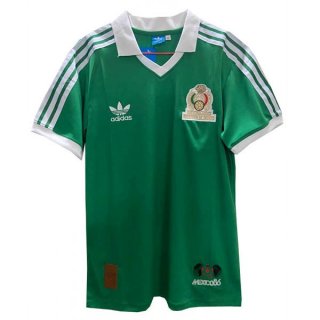 Thailandia Maglia Messico Home Retro 1986 Verde Thailandia Maglia Messico Home Retro 1986 Verde