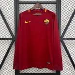 Thailandia Maglia Roma Prima ML Retro 2017-2018