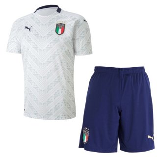 Maglia Italia Away Bambino 2020 Bianco Maglia Italia Away Bambino 2020 Bianco