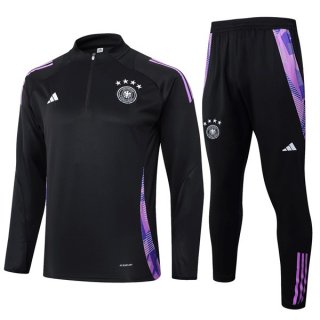 Felpa Allenamento Germania 24/25 Nero 3 Felpa Allenamento Germania 24/25 Nero 3
