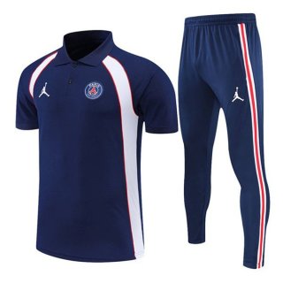 Polo Paris Saint Germain Set Completo 2022/23 Blu Navy Polo Paris Saint Germain Set Completo 2022/23 Blu Navy