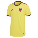 Thailandia Maglia Columbia Home 2021 Giallo