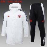 Piumino Manchester United Set Completo 2024/25 Bianco