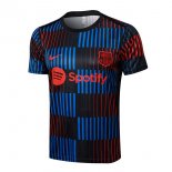 Maglia Formazione Barcellona 2024/25 Blu Rosso