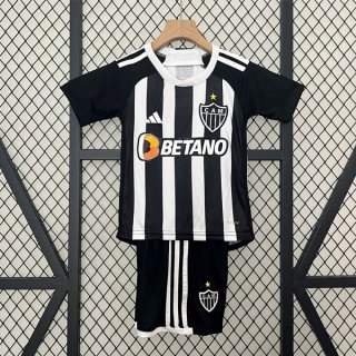 Maglia Atlético Mineiro Home Bambino 2024/25 Maglia Atlético Mineiro Home Bambino 2024/25