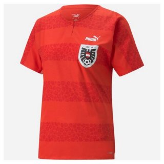 Thailandia Maglia Austria Donna Euro 2022 Rosso Thailandia Maglia Austria Donna Euro 2022 Rosso