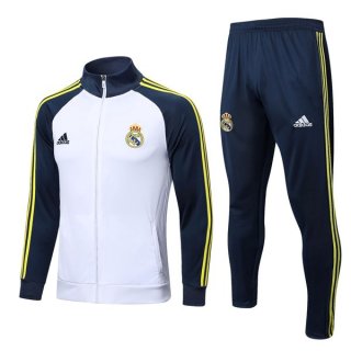 Giacca Real Madrid 2022/23 Bianco Blu Giacca Real Madrid 2022/23 Bianco Blu