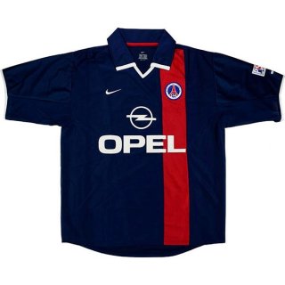 Thailandia Maglia Paris Saint Germain Home Retro 2001 2002 Blu Thailandia Maglia Paris Saint Germain Home Retro 2001 2002 Blu