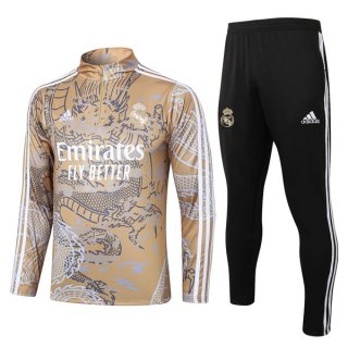Felpa Real Madrid 2024/25 Giallo Felpa Real Madrid 2024/25 Giallo