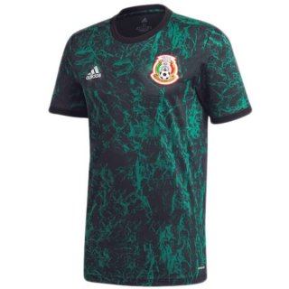 Thailandia Maglia Messico Pre Match 2020 Blu Thailandia Maglia Messico Pre Match 2020 Blu