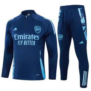 Felpa Allenamento Arsenal 24/25 Blu 3 Felpa Allenamento Arsenal 24/25 Blu 3