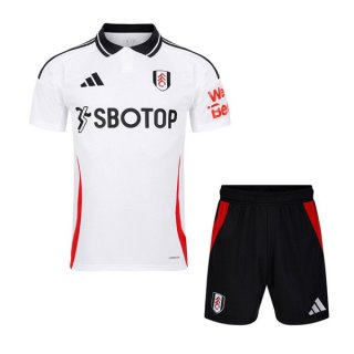 Maglia Fulham Home Bambino 2024/25 Maglia Fulham Home Bambino 2024/25