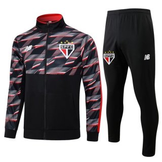 Giacca Sao Paulo 24/25 Nero Rosso 3 Giacca Sao Paulo 24/25 Nero Rosso 3
