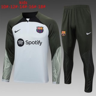 Bambino Felpa Barcellona 2024 Bianco Grigio Bambino Felpa Barcellona 2024 Bianco Grigio