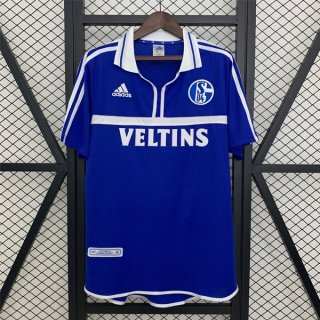Maglia Schalke 04 Home Retro 2001-2002 Maglia Schalke 04 Home Retro 2001-2002
