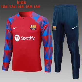 Bambino Felpa Barcellona 2024 Rosso 2 Bambino Felpa Barcellona 2024 Rosso 2