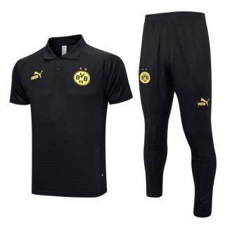 Polo Borussia Dortmund Set Completo 2023/24 Nero Polo Borussia Dortmund Set Completo 2023/24 Nero
