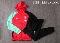 Giacca Cappuccio Paris Saint Germain 2022 Rosso Nero 3
