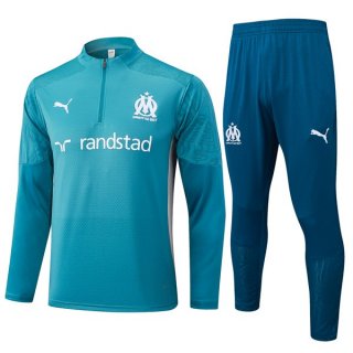 Felpa Allenamento Marsiglia 2024/25 Blu Felpa Allenamento Marsiglia 2024/25 Blu