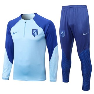 Felpa Allenamento Atletico Madrid 2023 Blu 2 Felpa Allenamento Atletico Madrid 2023 Blu 2