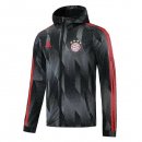 Giacca a vento Bayern 2021/22 Nero Rosso