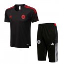 Maglia Formazione Bayern Monaco Set Completo 2022 Nero Rosso