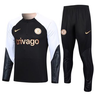 Felpa Chelsea 2024 Nero Bianco Felpa Chelsea 2024 Nero Bianco