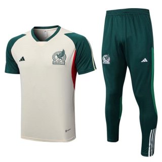 Maglia Messico Set Completo 2023/24 Giallo Verde Maglia Messico Set Completo 2023/24 Giallo Verde