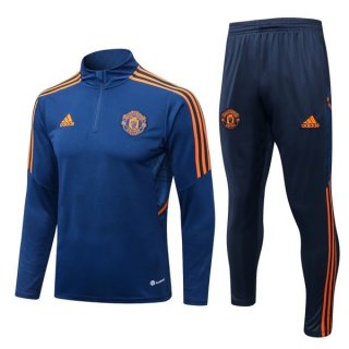 Felpa Manchester United 2022/23 Blu Felpa Manchester United 2022/23 Blu