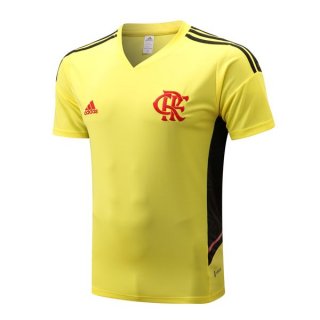 Maglia Entrenamien Flamengo 2022/23 Giallo Maglia Entrenamien Flamengo 2022/23 Giallo