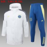 Piumino Ajax Set Completo 2024/25 Bianco