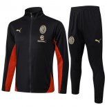 Giacca AC Milan 2025/26 Nero Rosso