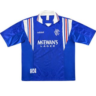 Thailandia Maglia Rangers Home Retro 1996 1997 Blu Thailandia Maglia Rangers Home Retro 1996 1997 Blu